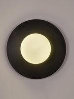 Round Glass Art Wall Lamp - Lamp Outdoor
