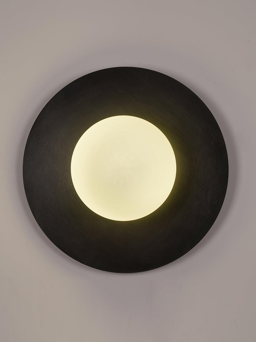 Round Glass Art Wall Lamp - Lamp Outdoor