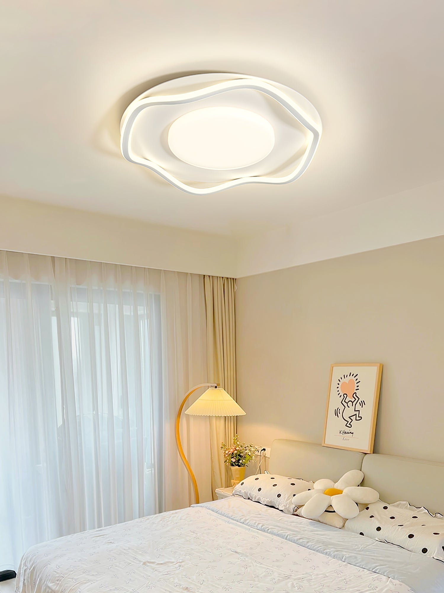 Minimalist Cloud Shape Ceiling Lamp - Lamp Outdoor