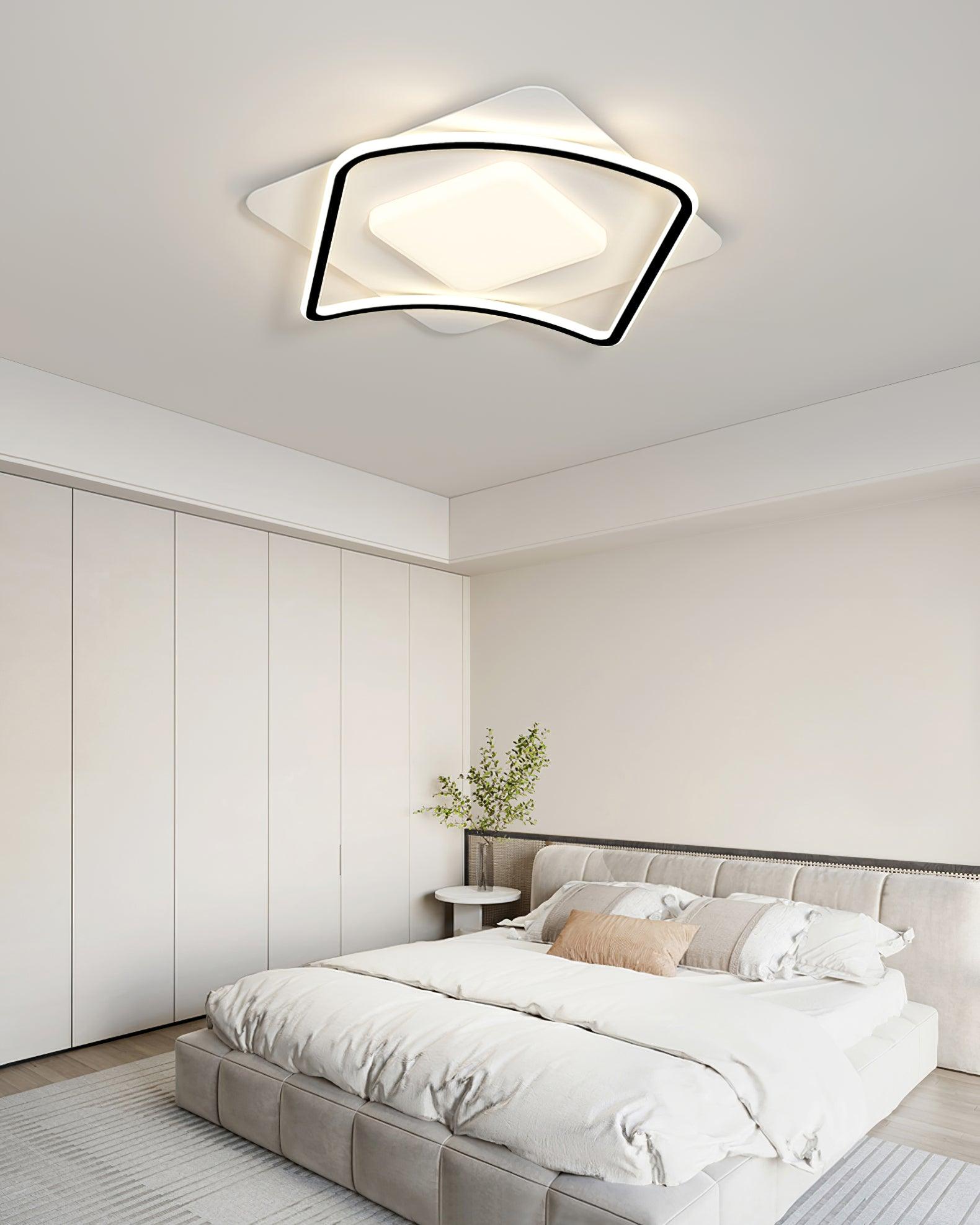 Minimalist Geometry LED Ceiling Light - Lamp Outdoor