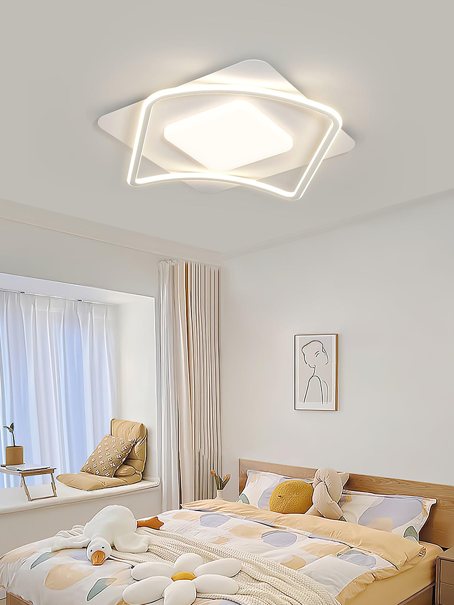 Minimalist Geometry LED Ceiling Light - Lamp Outdoor
