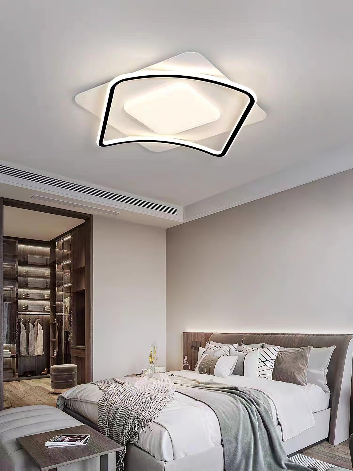 Minimalist Geometry LED Ceiling Light - Lamp Outdoor