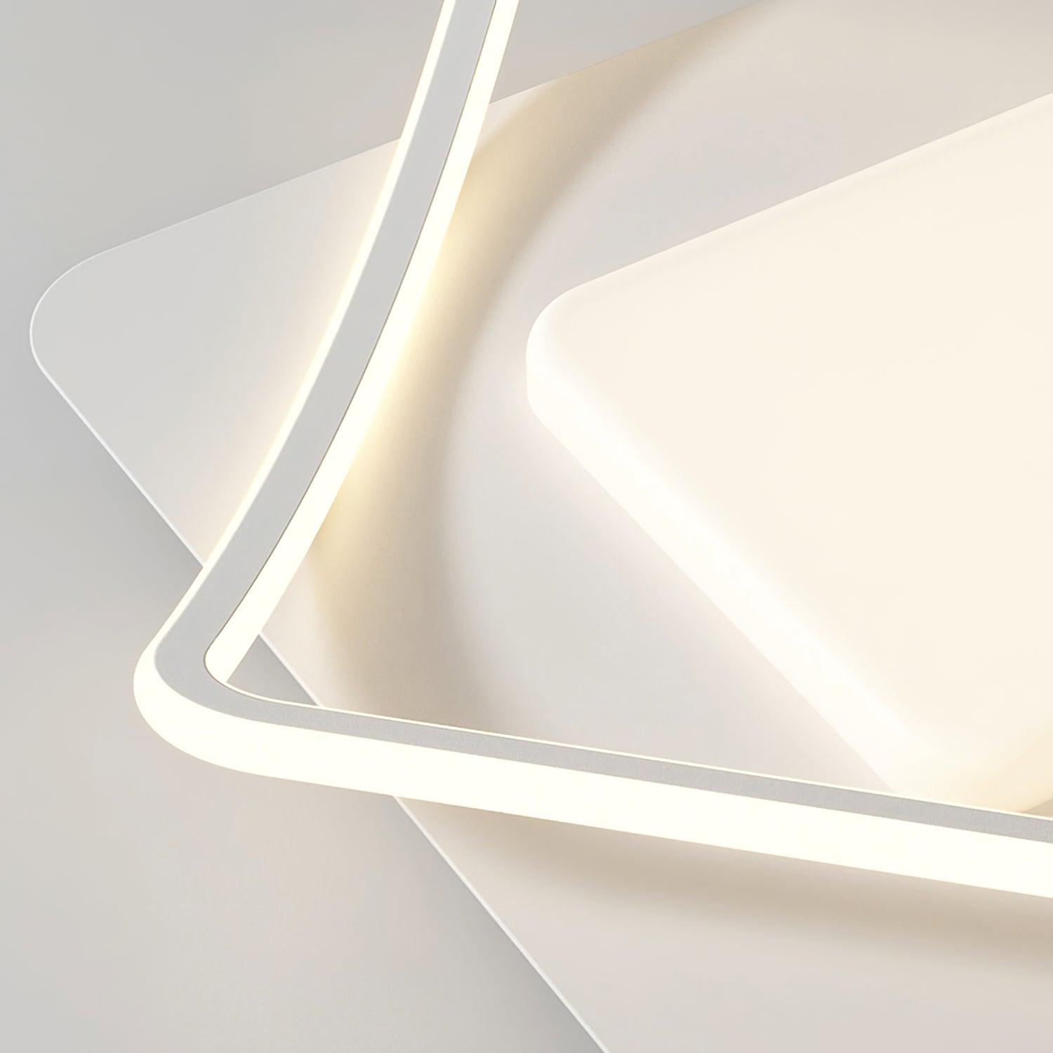 Minimalist Geometry LED Ceiling Light - Lamp Outdoor
