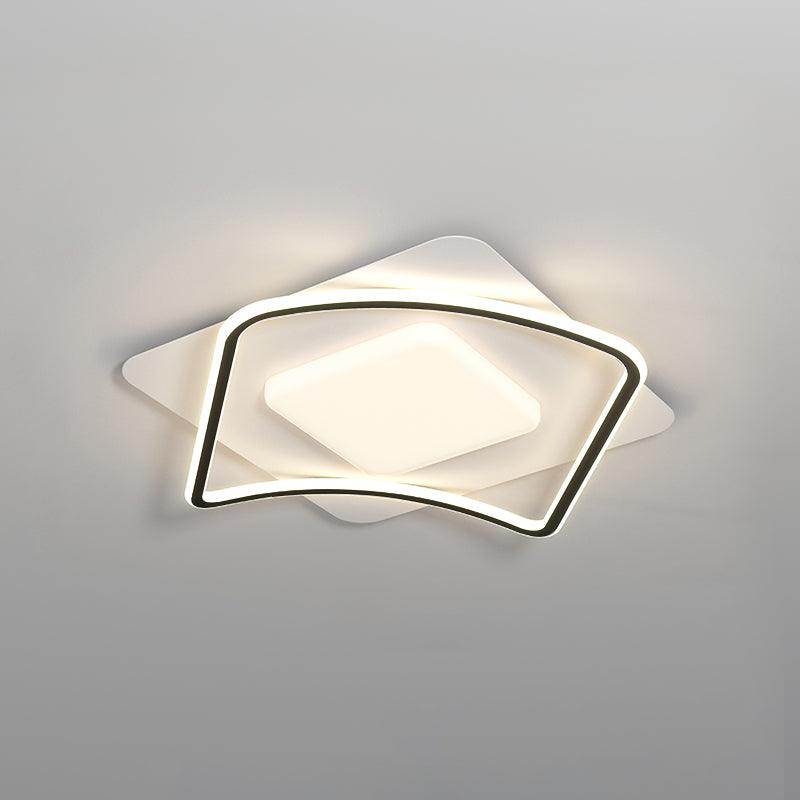 Minimalist Geometry LED Ceiling Light - Lamp Outdoor