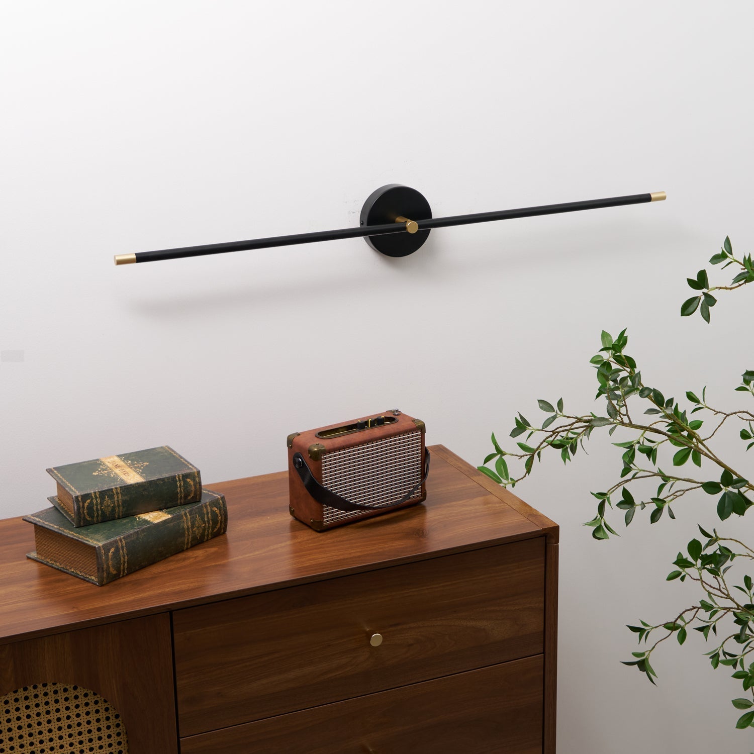 Wall Lamp Minimalist Linear Rod Double End Accent Modern Style - Lamp Outdoor