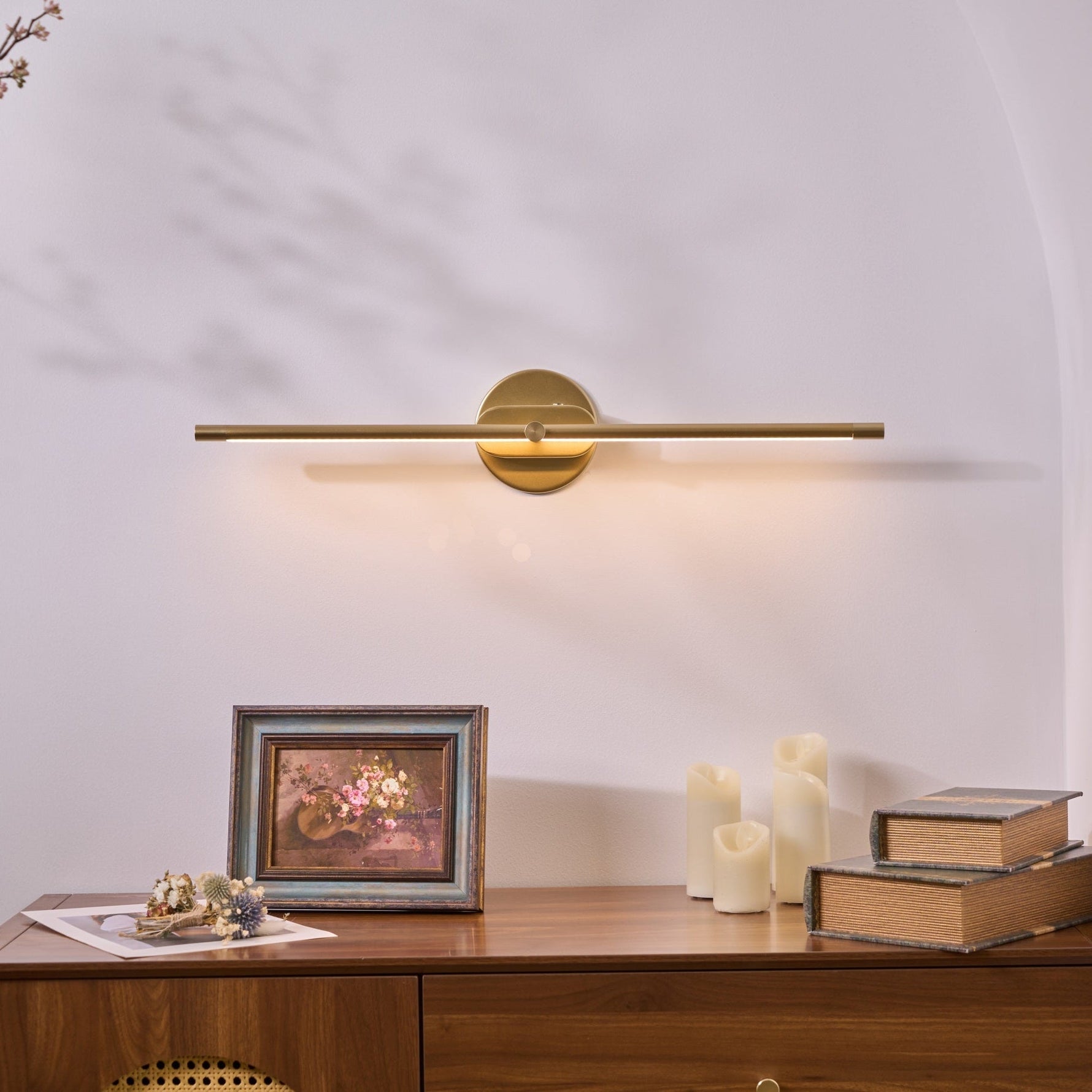 Flano Minimalist Linear Rechargeable Wall Lamp - Lamp Outdoor