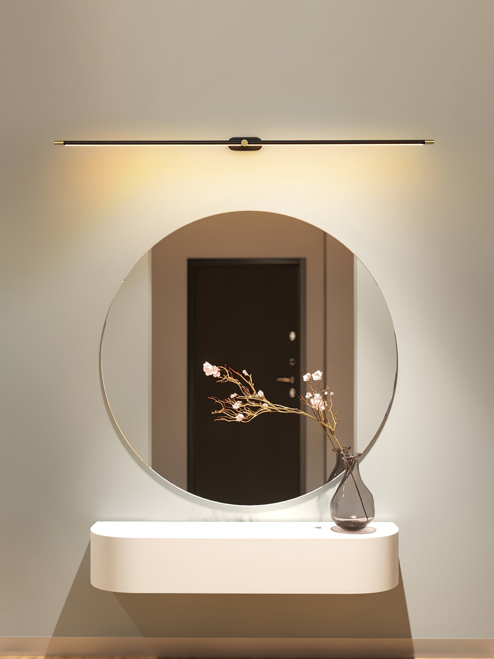 Flano Minimalist Linear Rechargeable Wall Lamp - Lamp Outdoor