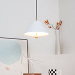 Solara Pendant Lamp Bell Glass Brass Minimalist - Letslighting