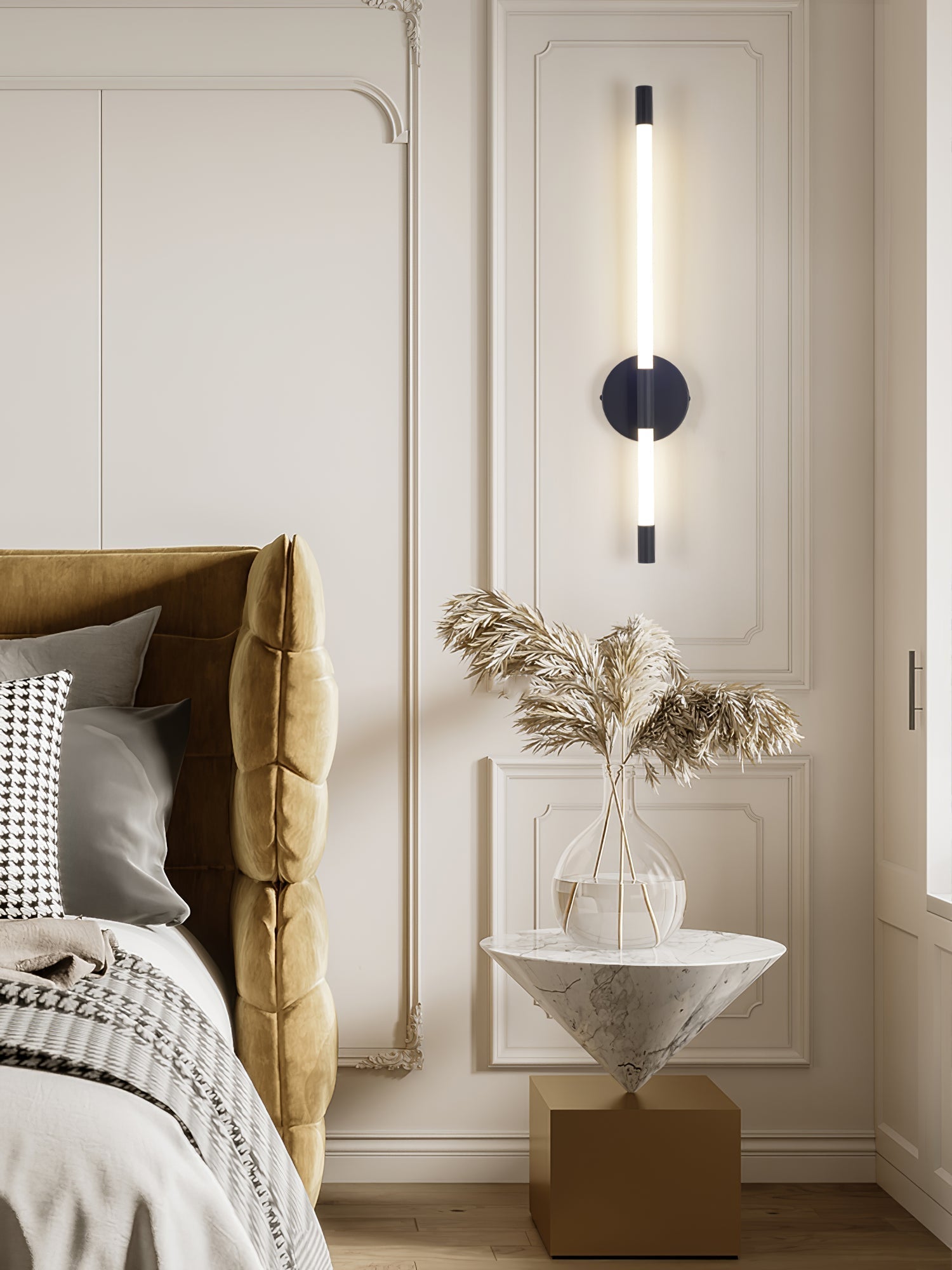 Minimalist Vertical Wall Sconce - Lamp Outdoor