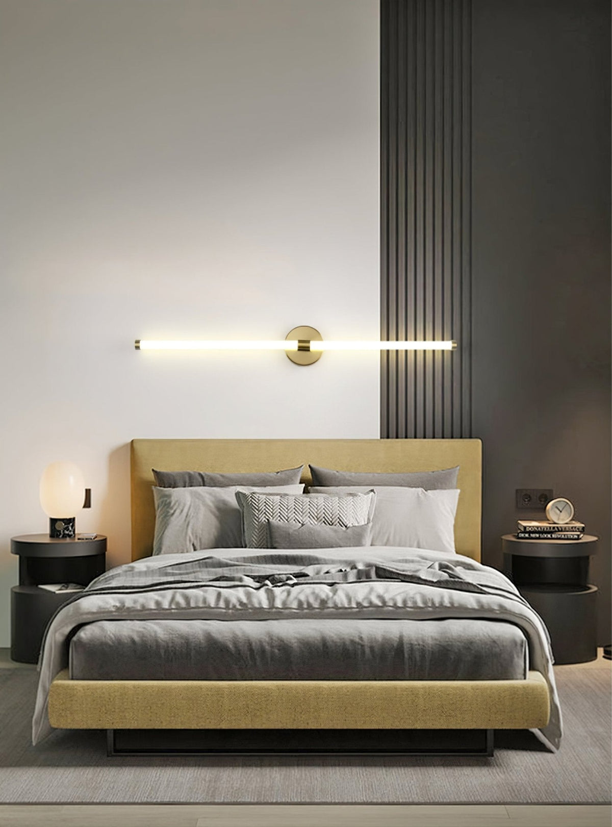 Minimalist Vertical Wall Sconce - Lamp Outdoor