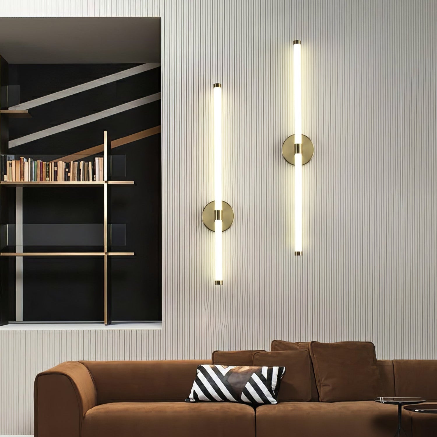 Minimalist Vertical Wall Sconce - Lamp Outdoor