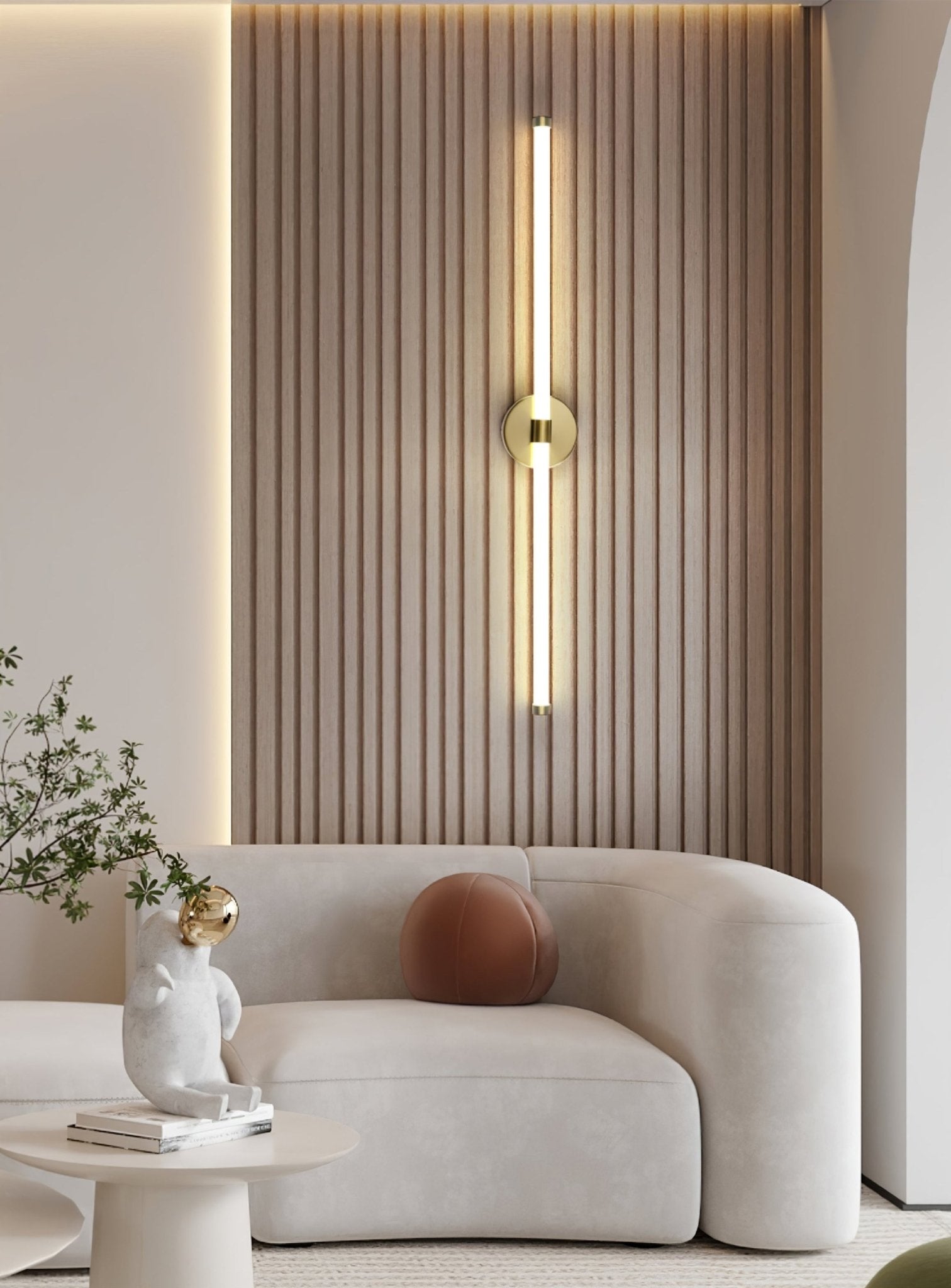 Minimalist Vertical Wall Sconce - Lamp Outdoor