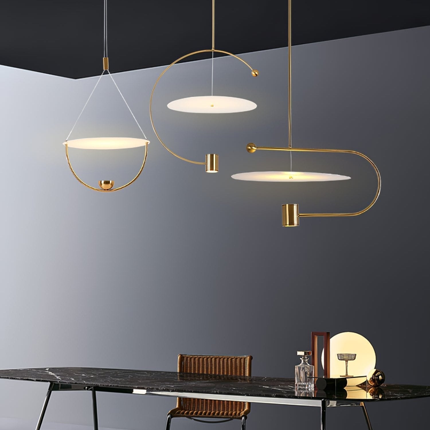 Arsorir Geometric Pendant Light - Lamp Outdoor