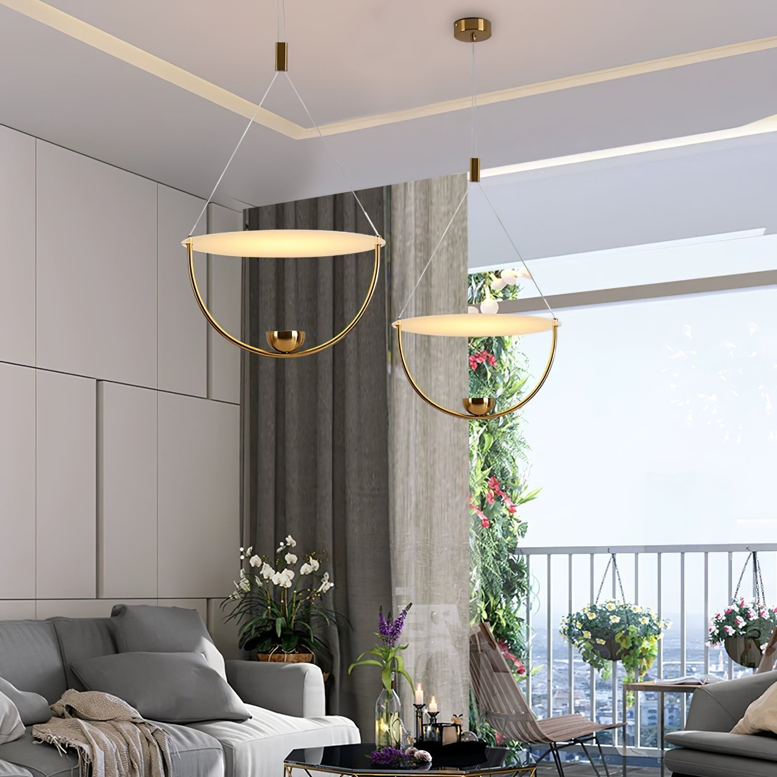 Arsorir Geometric Pendant Light - Lamp Outdoor