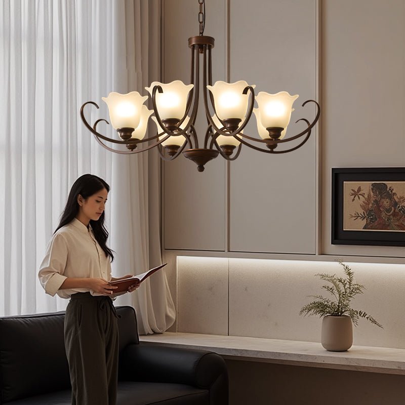 Mireille Floral Chandelier - Lamp Outdoor