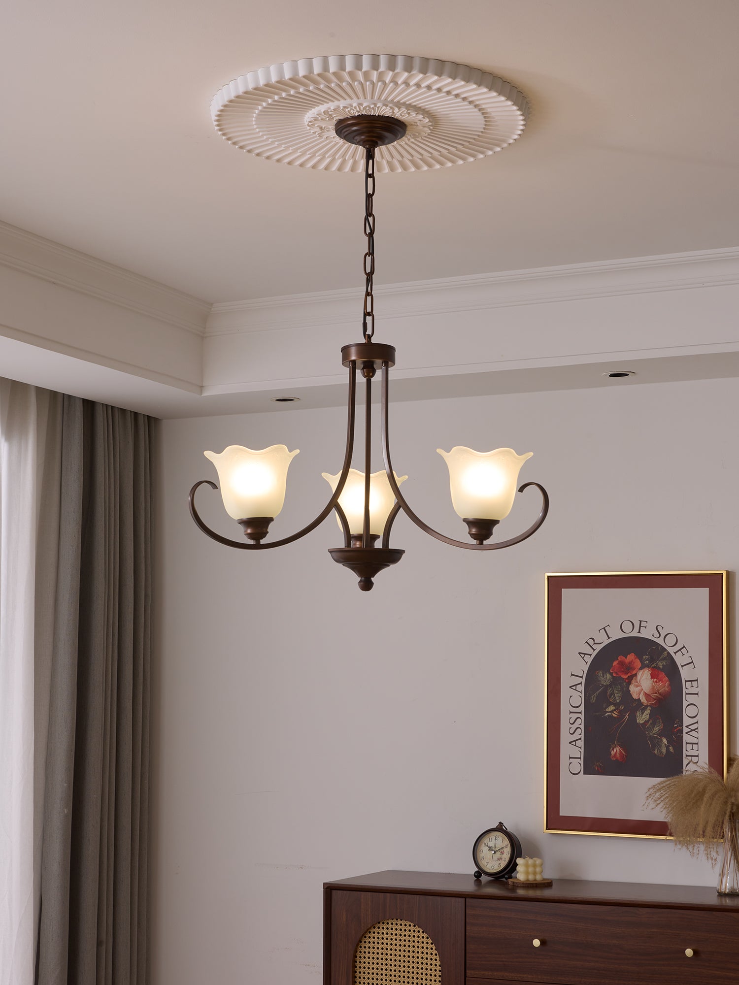 Mireille Floral Chandelier - Lamp Outdoor