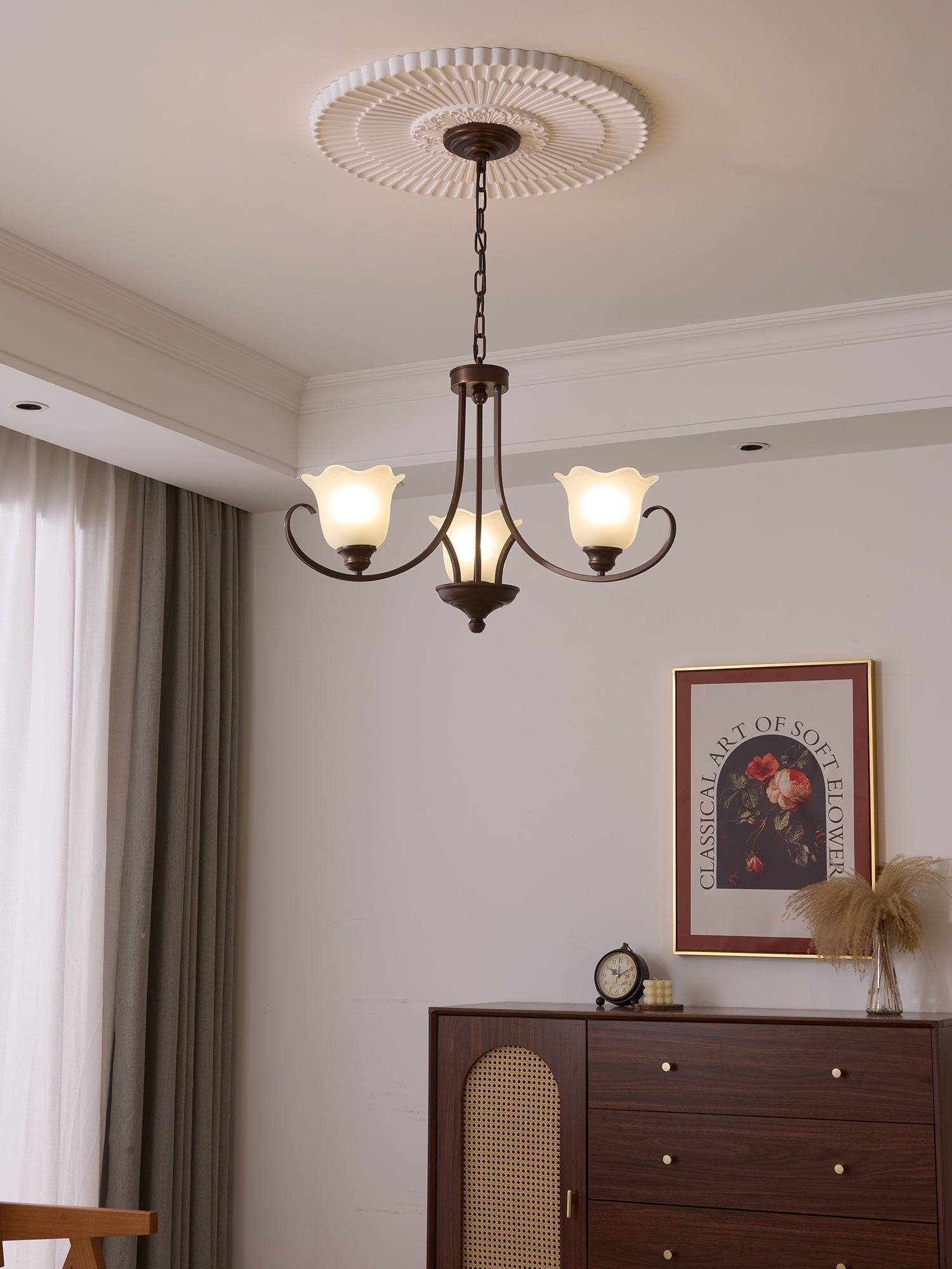 Mireille Floral Chandelier - Lamp Outdoor