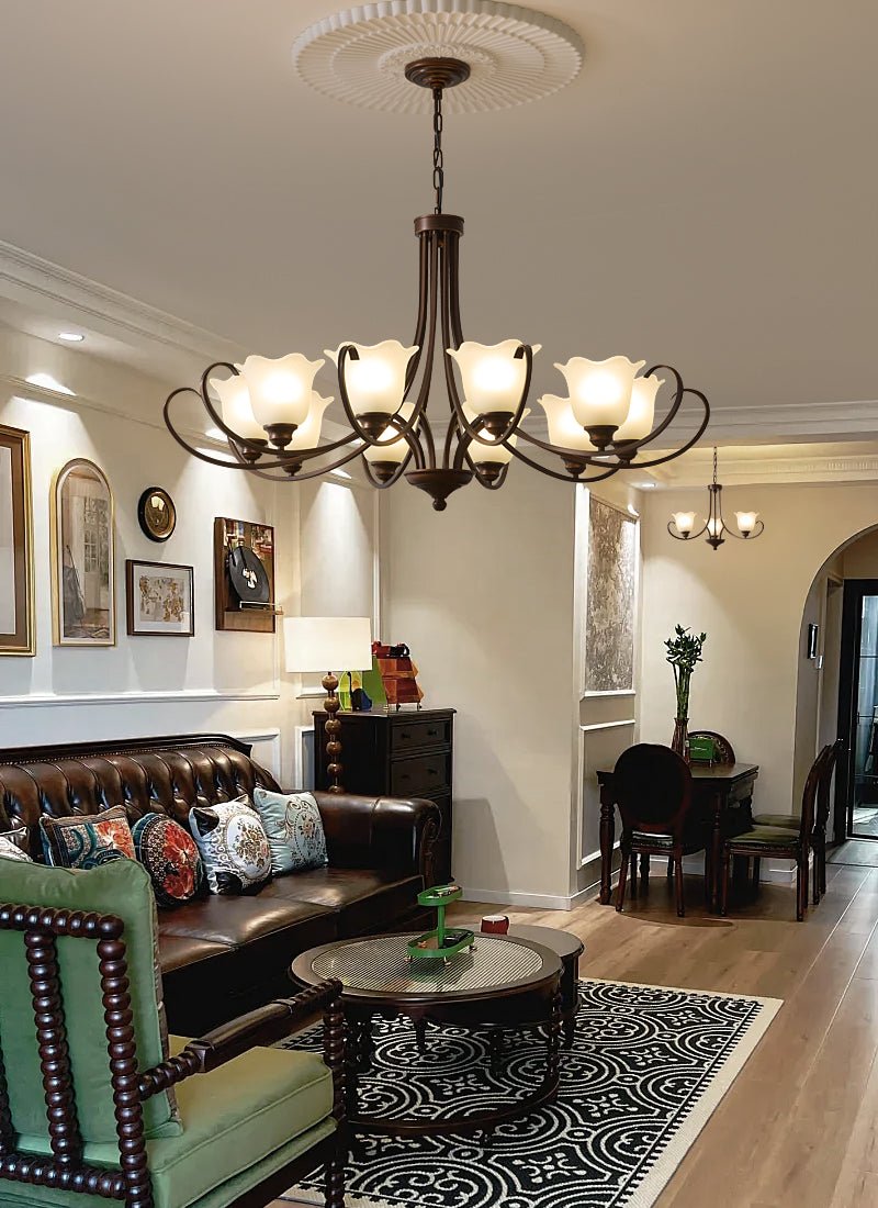 Mireille Floral Chandelier - Lamp Outdoor