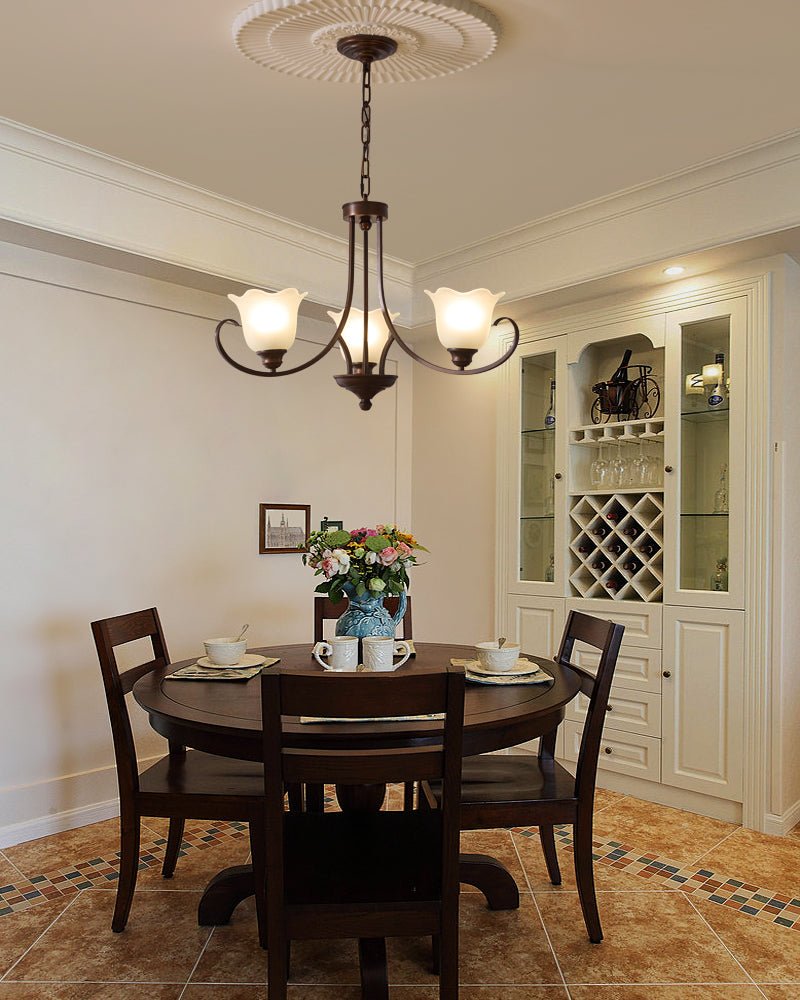 Mireille Floral Chandelier - Lamp Outdoor