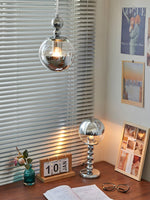 Zanorir Modern Minimalist Art Mirrorball Glass Metal Pendant Light - Lamp Outdoor