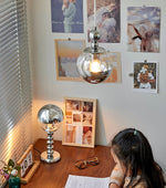 Zanorir Modern Minimalist Art Mirrorball Glass Metal Pendant Light - Lamp Outdoor
