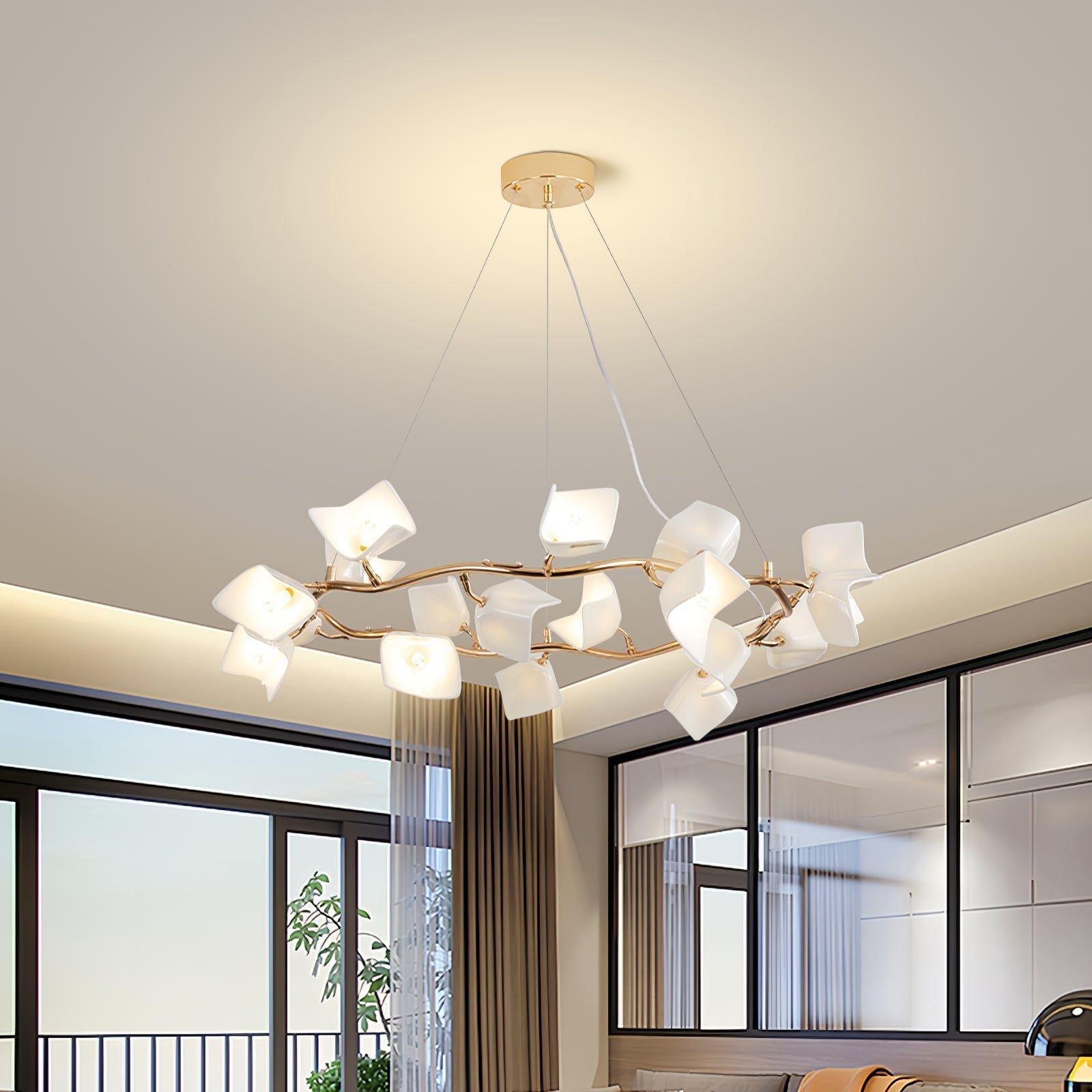 Mistral Flora Chandelier - Lamp Outdoor