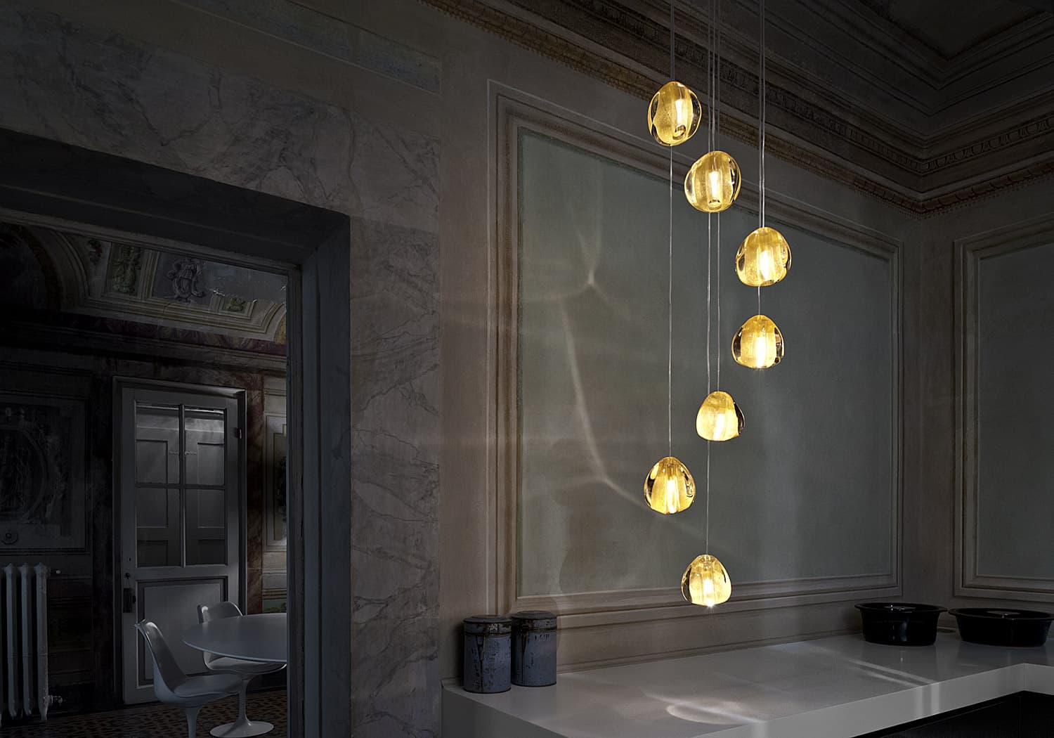 Cherry Crystal Pendant Lamp - Lamp Outdoor
