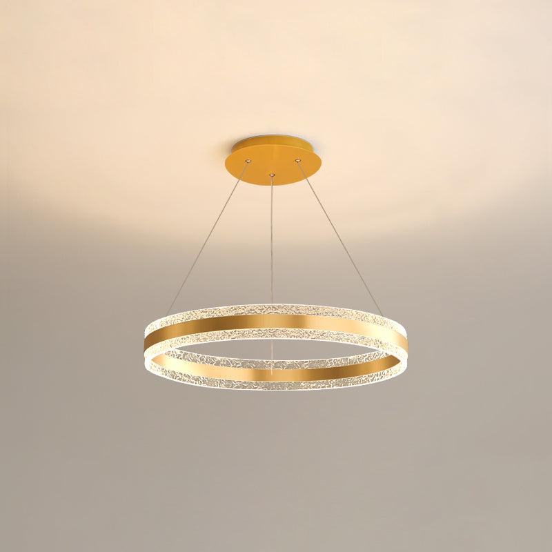 Modern Circle LED Chandelier - Lamp Outdoor