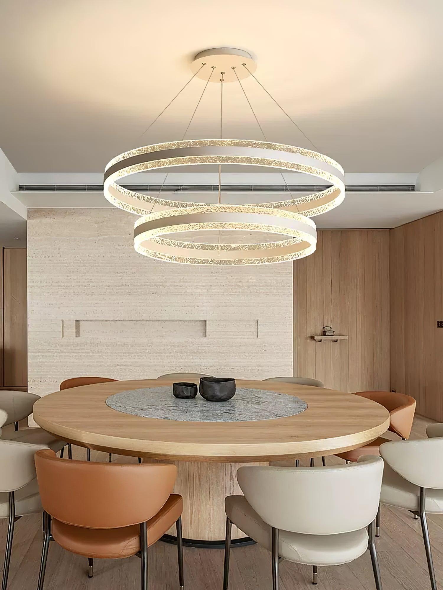 Modern Circle LED Chandelier - Lamp Outdoor