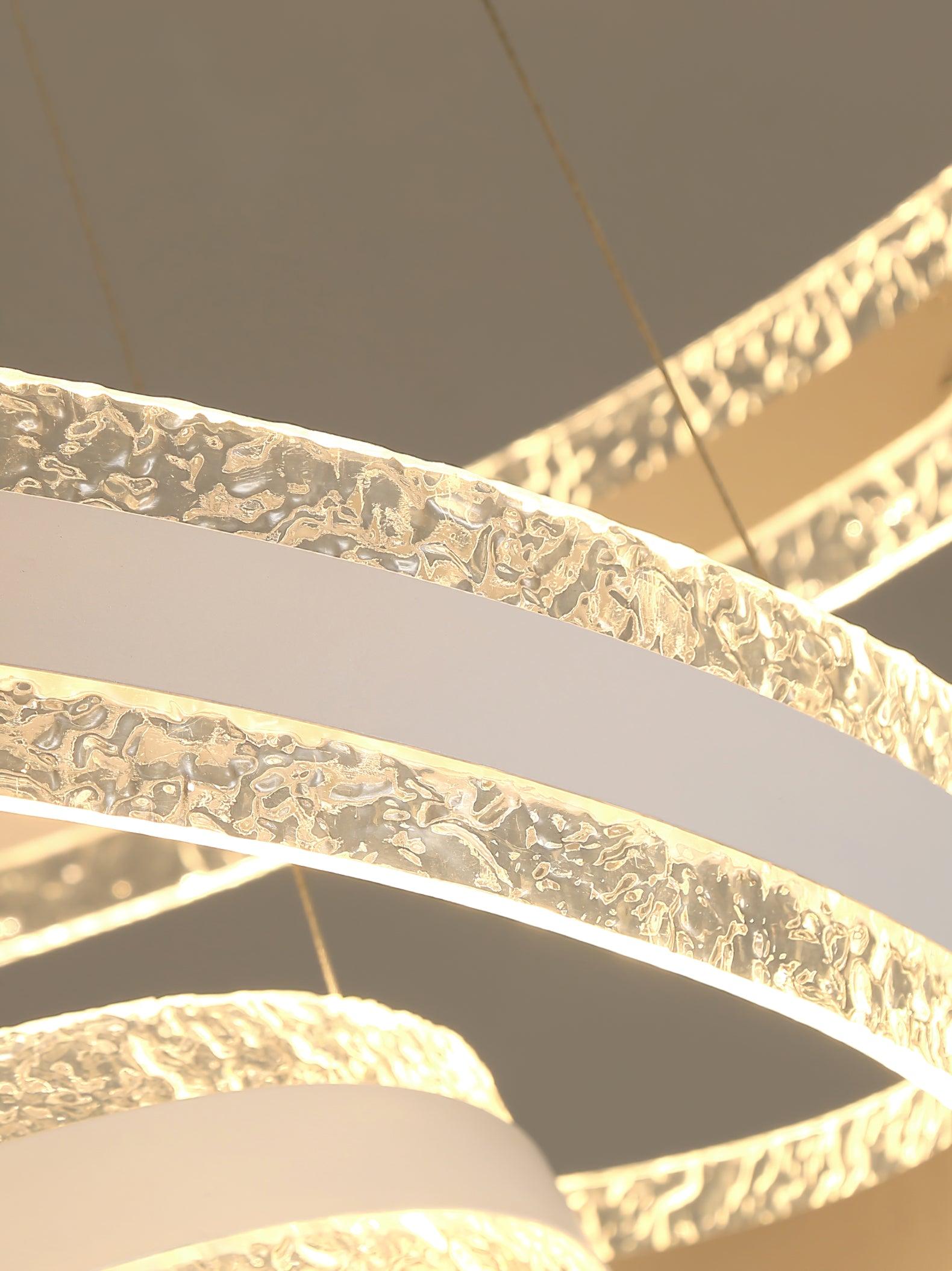 Modern Circle LED Chandelier - Lamp Outdoor