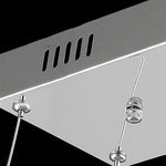 Modern Crystal Double C Chandelier - Lamp Outdoor