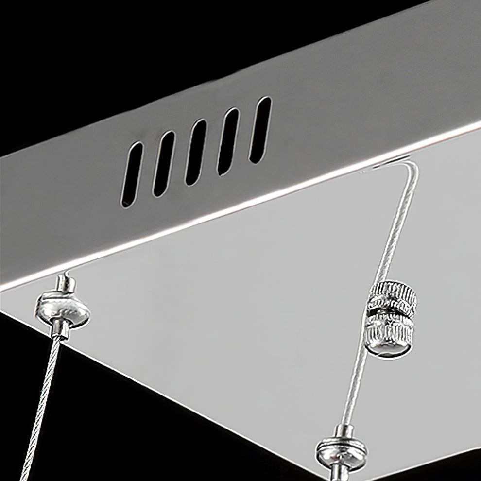 Modern Crystal Double C Chandelier - Lamp Outdoor
