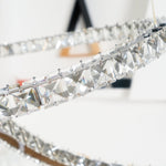 Modern Crystal Double C Chandelier - Lamp Outdoor