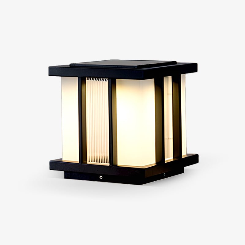Modern Cube Solar Outdoor Light - Lamp Outdoor