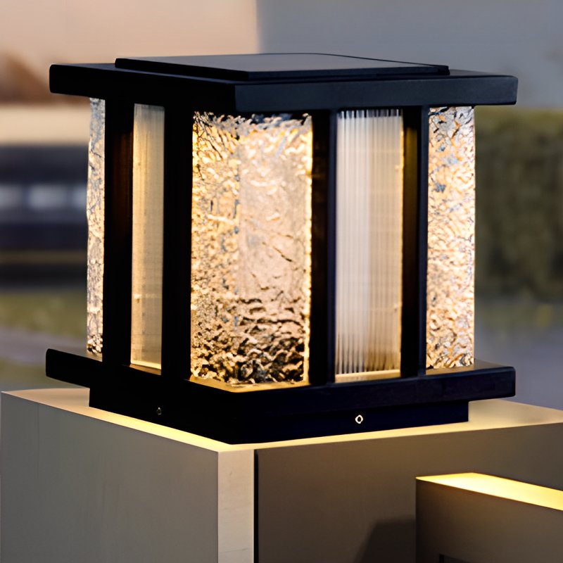 Modern Cube Solar Outdoor Light - Lamp Outdoor