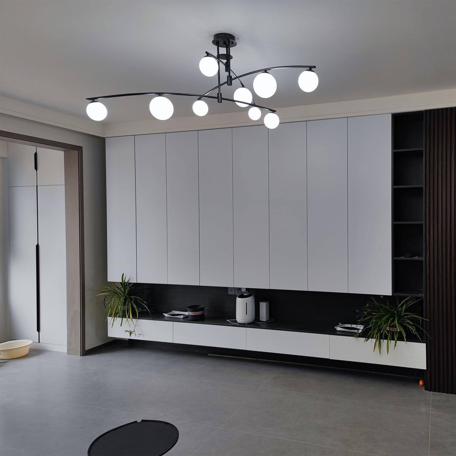 Modern Long Arm Chandelier - Lamp Outdoor