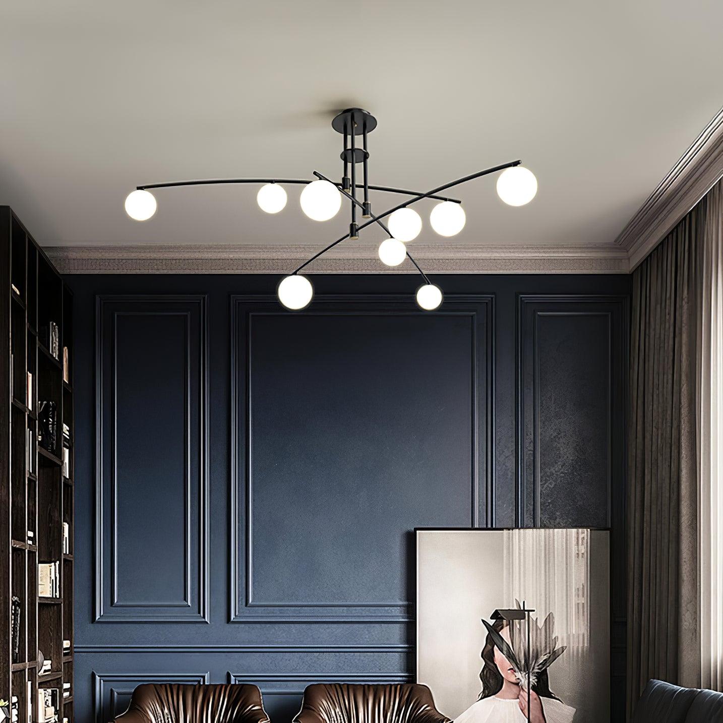 Modern Long Arm Chandelier - Lamp Outdoor