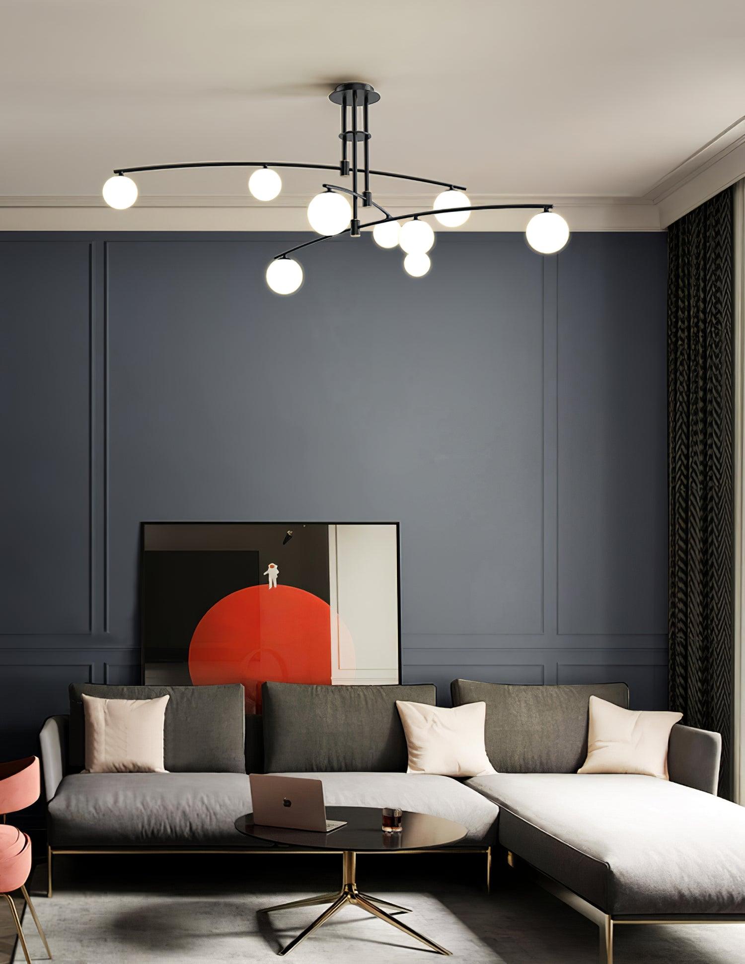 Modern Long Arm Chandelier - Lamp Outdoor