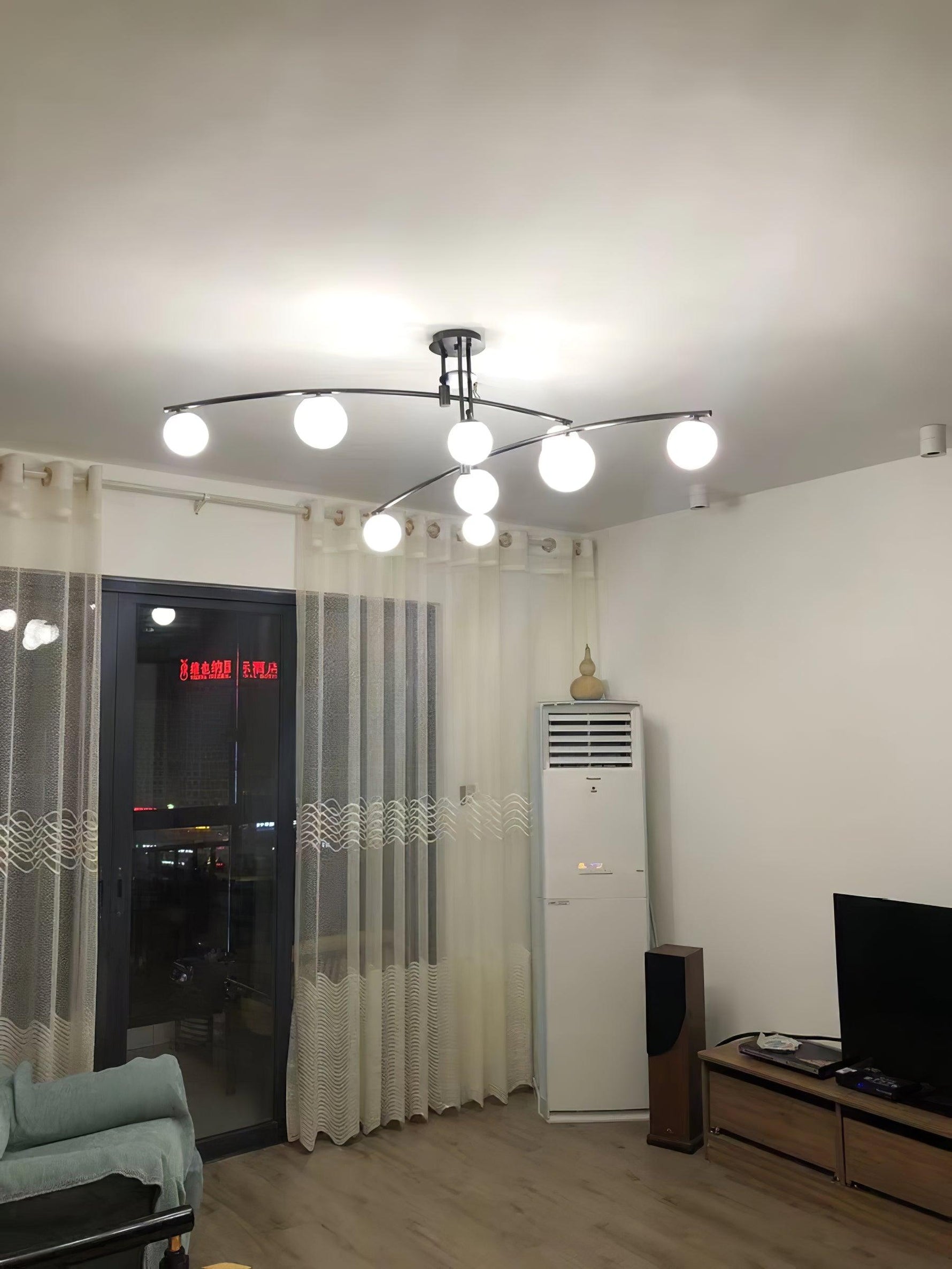 Modern Long Arm Chandelier - Lamp Outdoor
