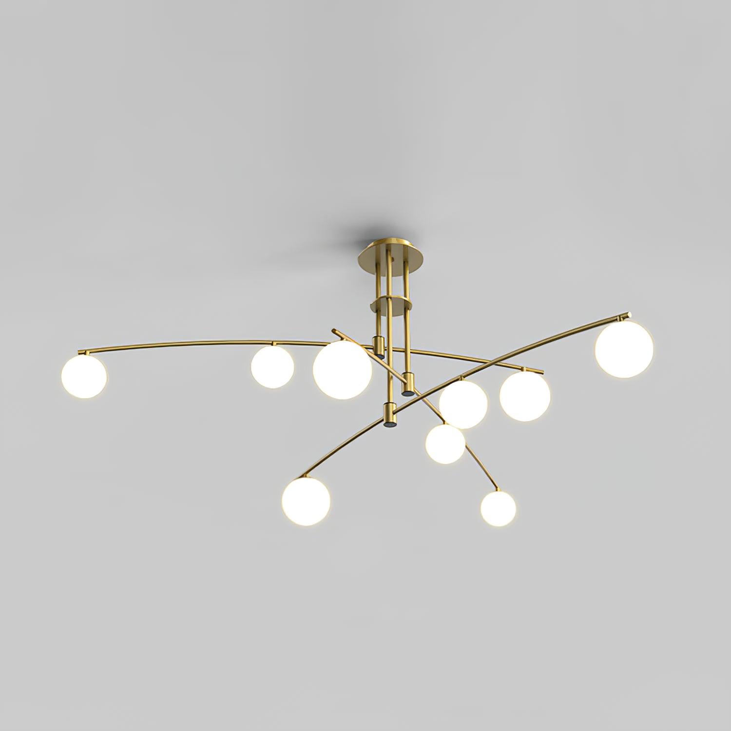 Modern Long Arm Chandelier - Lamp Outdoor