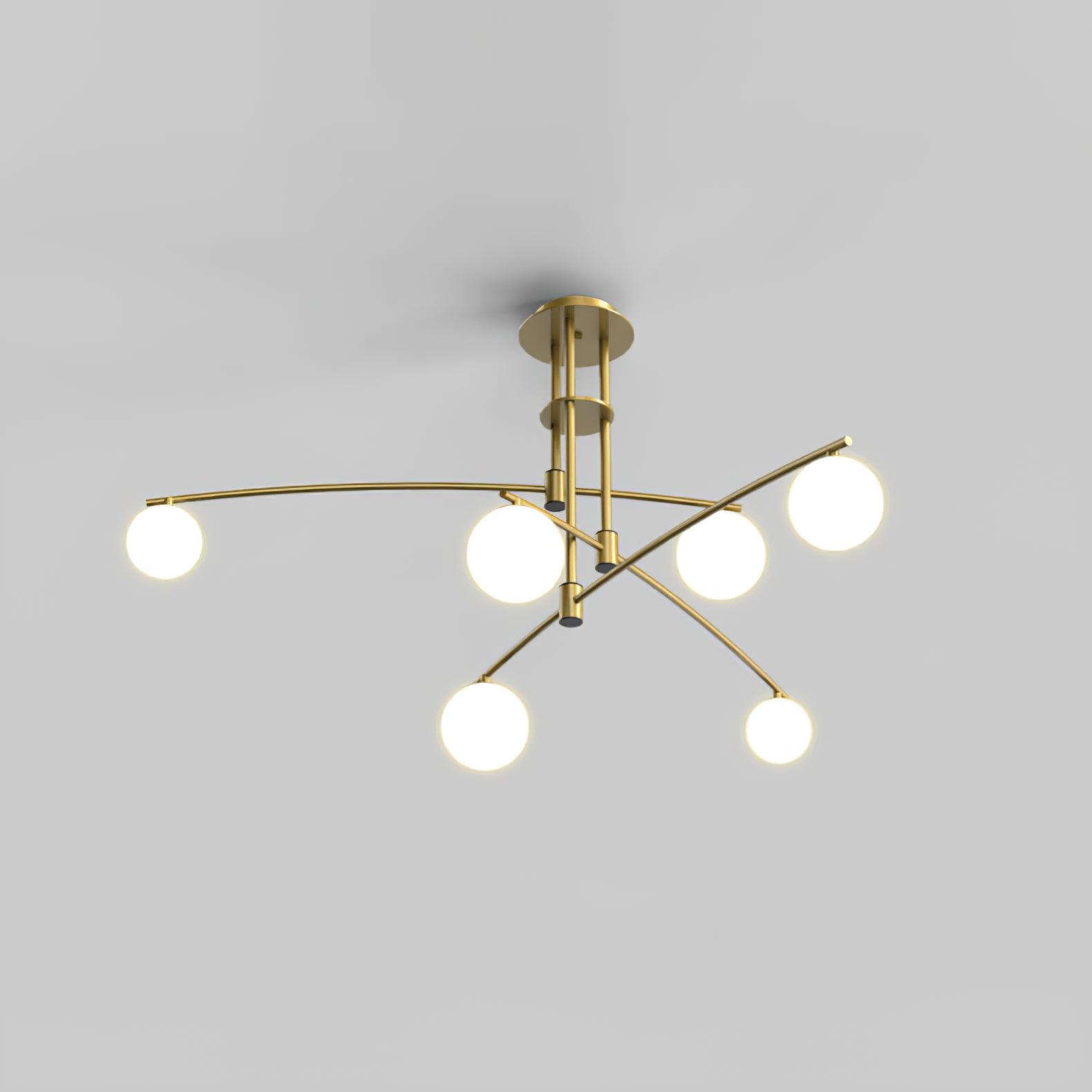 Modern Long Arm Chandelier - Lamp Outdoor
