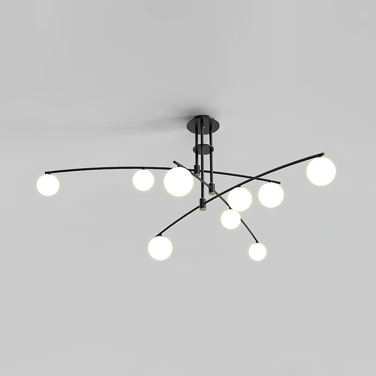 Modern Long Arm Chandelier - Lamp Outdoor