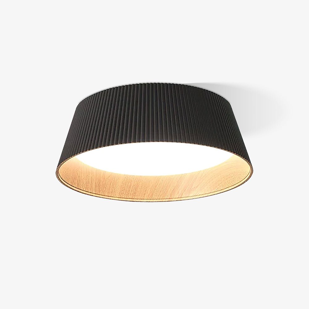 Modern Ribbed Ceiling Light - Lamp Outdoor