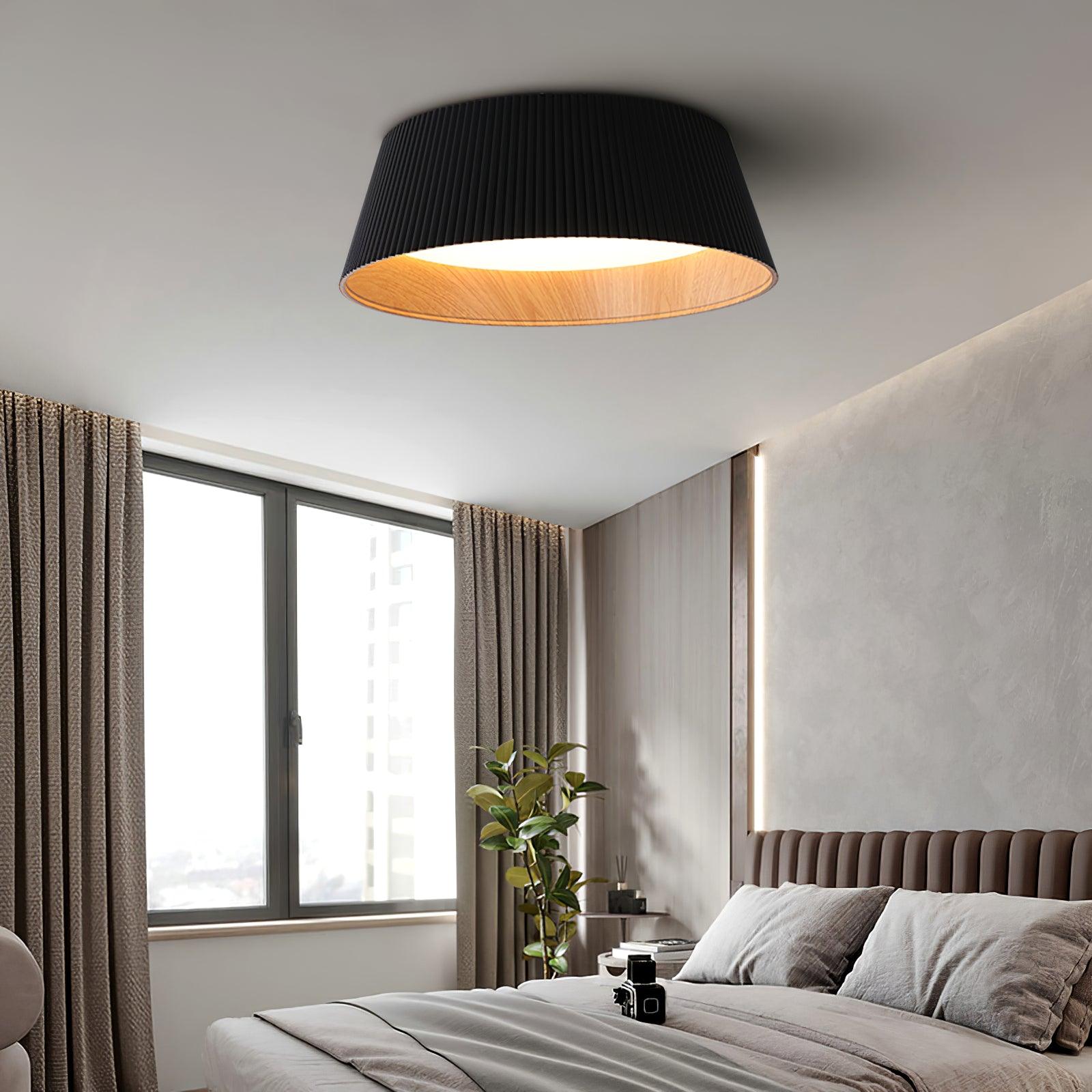 Modern Ribbed Ceiling Light - Lamp Outdoor