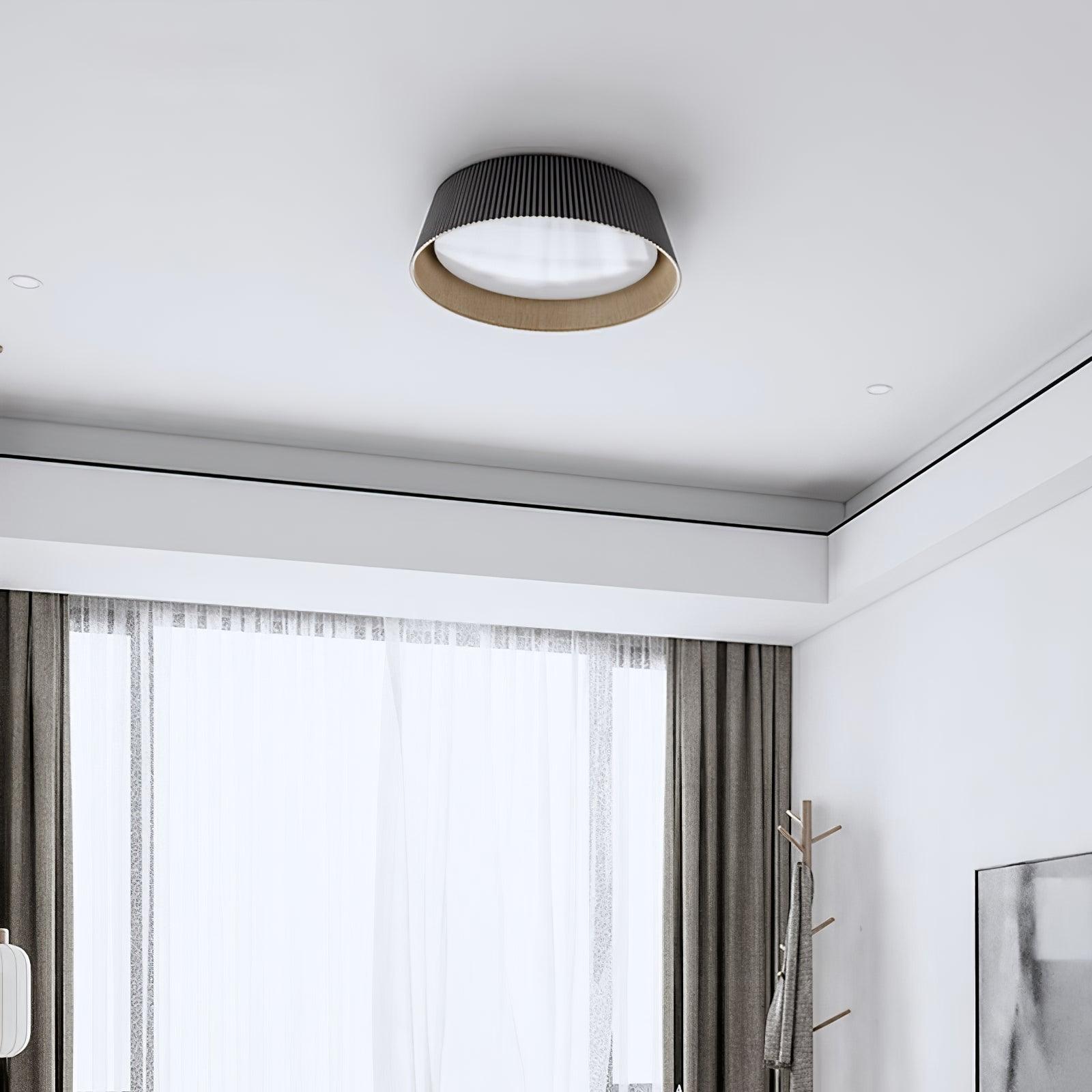Modern Ribbed Ceiling Light - Lamp Outdoor