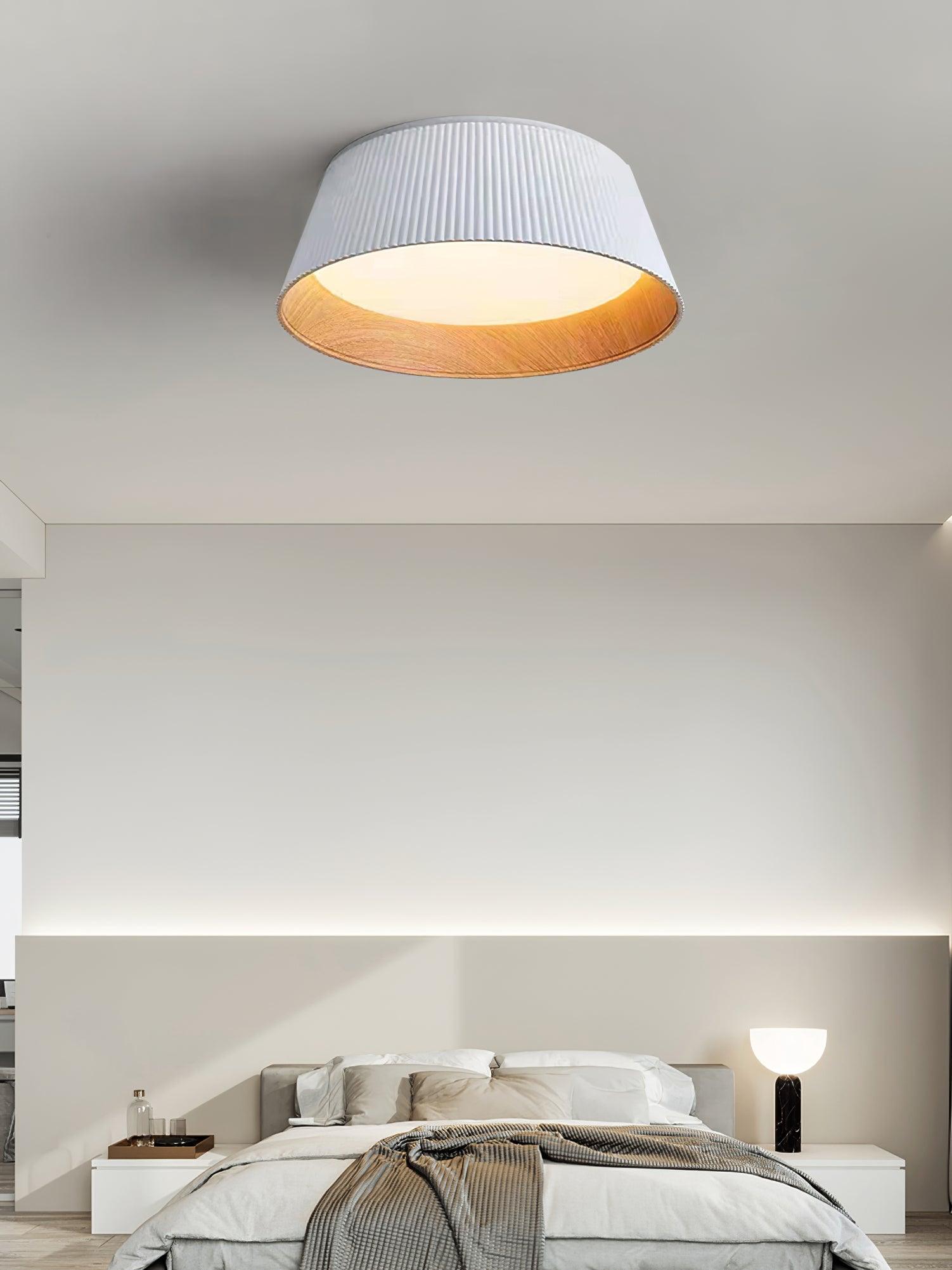 Modern Ribbed Ceiling Light - Lamp Outdoor