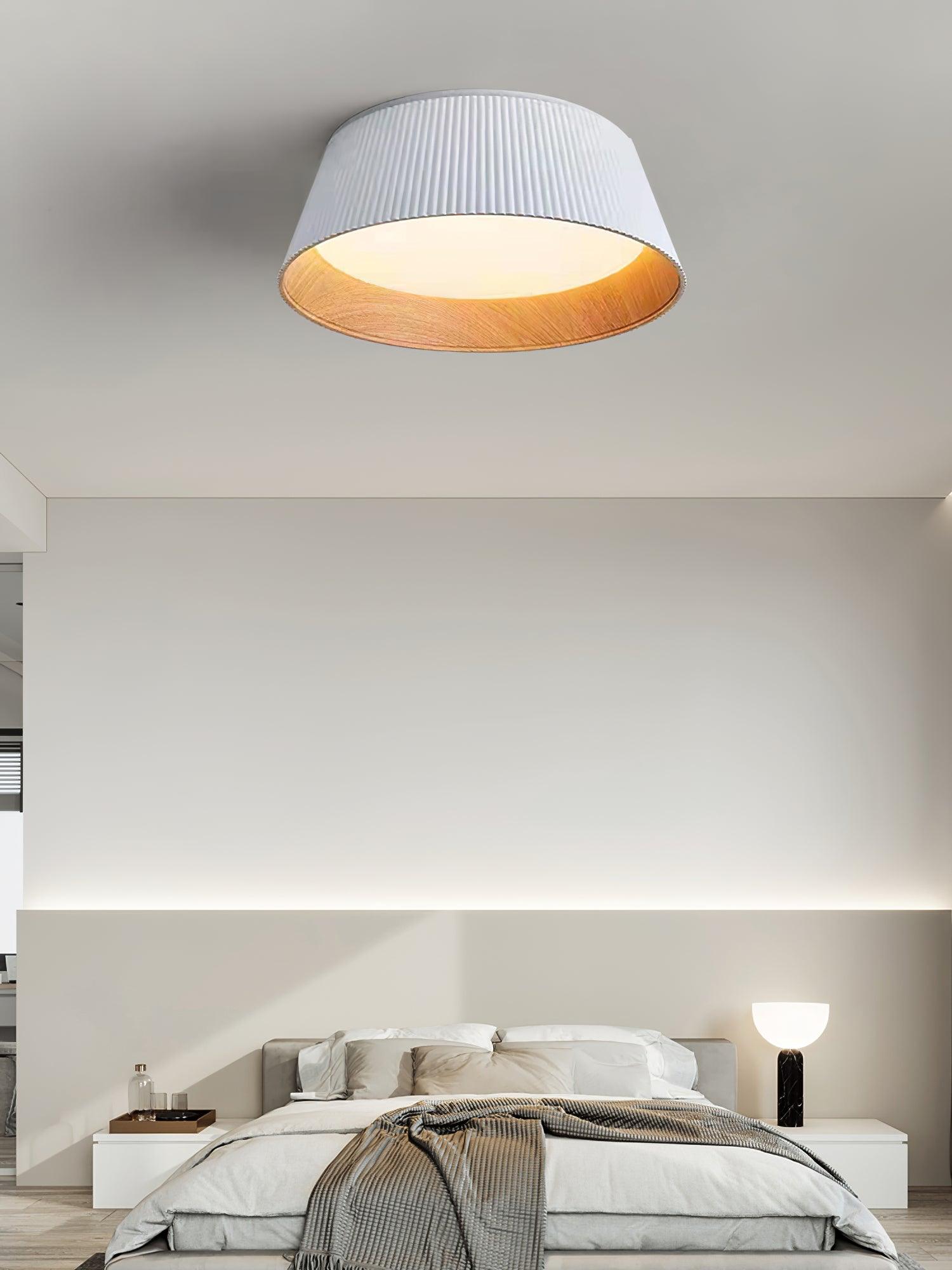 Modern Ribbed Ceiling Light - Lamp Outdoor