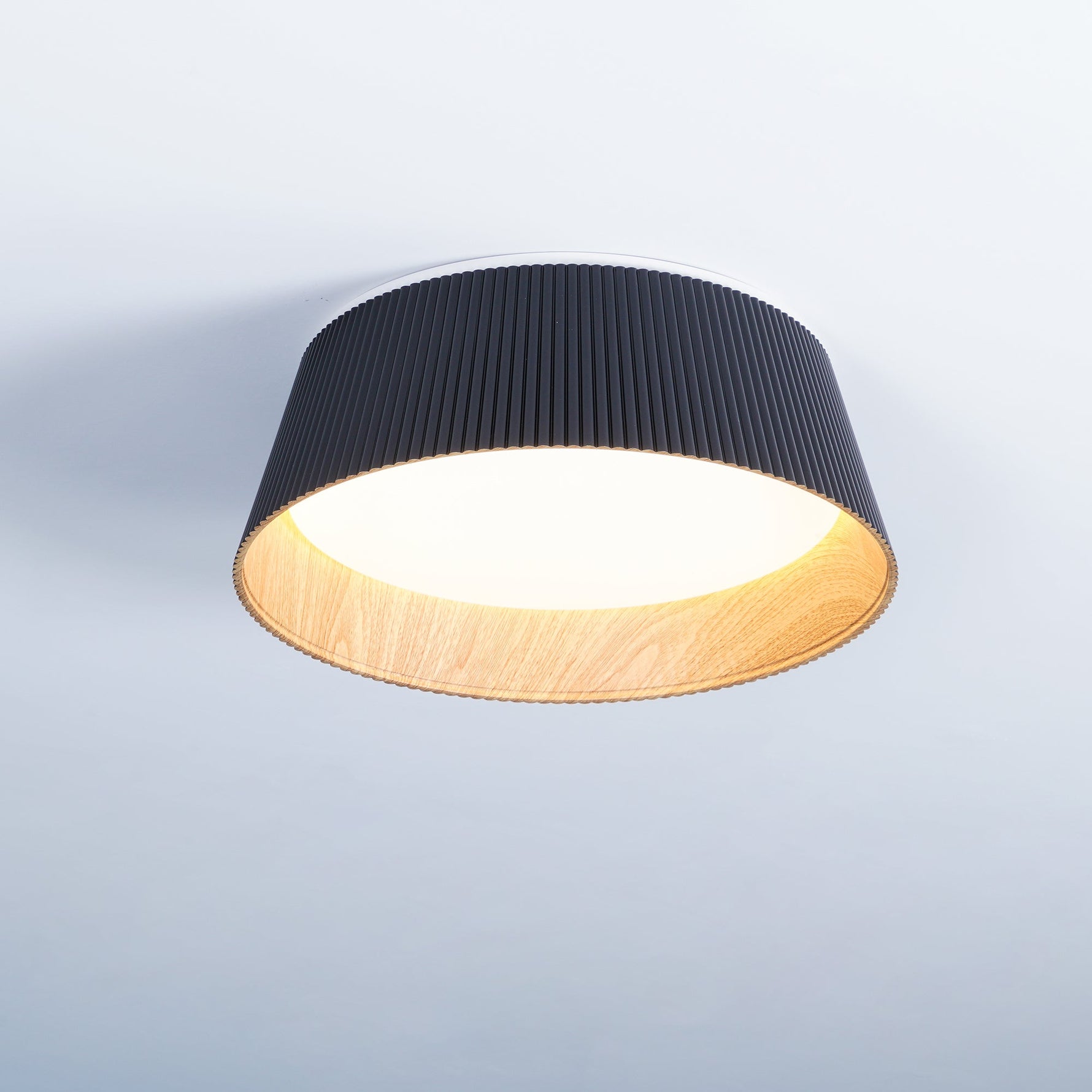 Modern Ribbed Ceiling Light - Lamp Outdoor