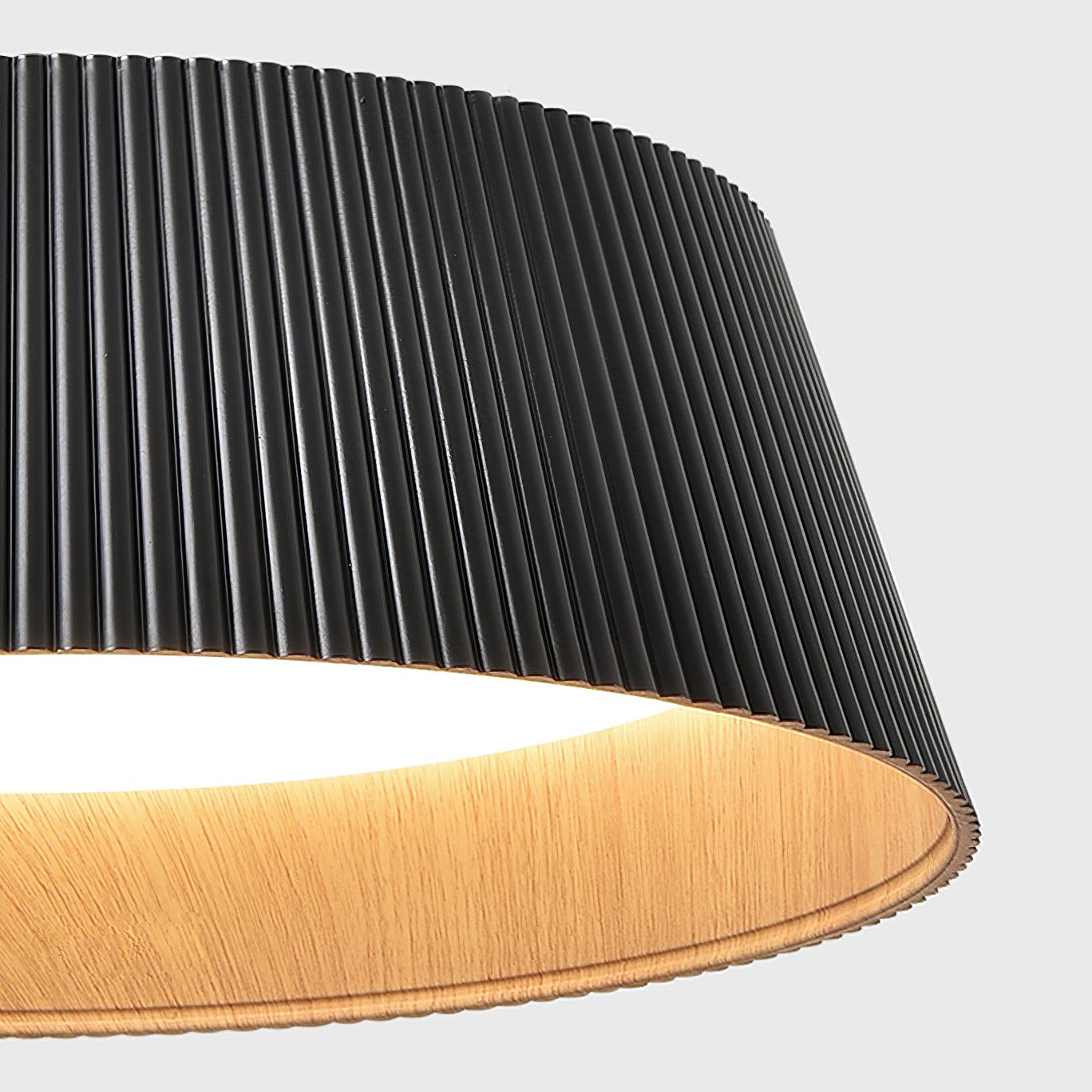 Modern Ribbed Ceiling Light - Lamp Outdoor