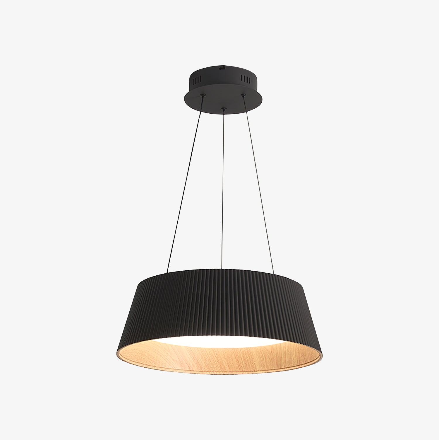 Modern Ribbed Pendant Light - Lamp Outdoor